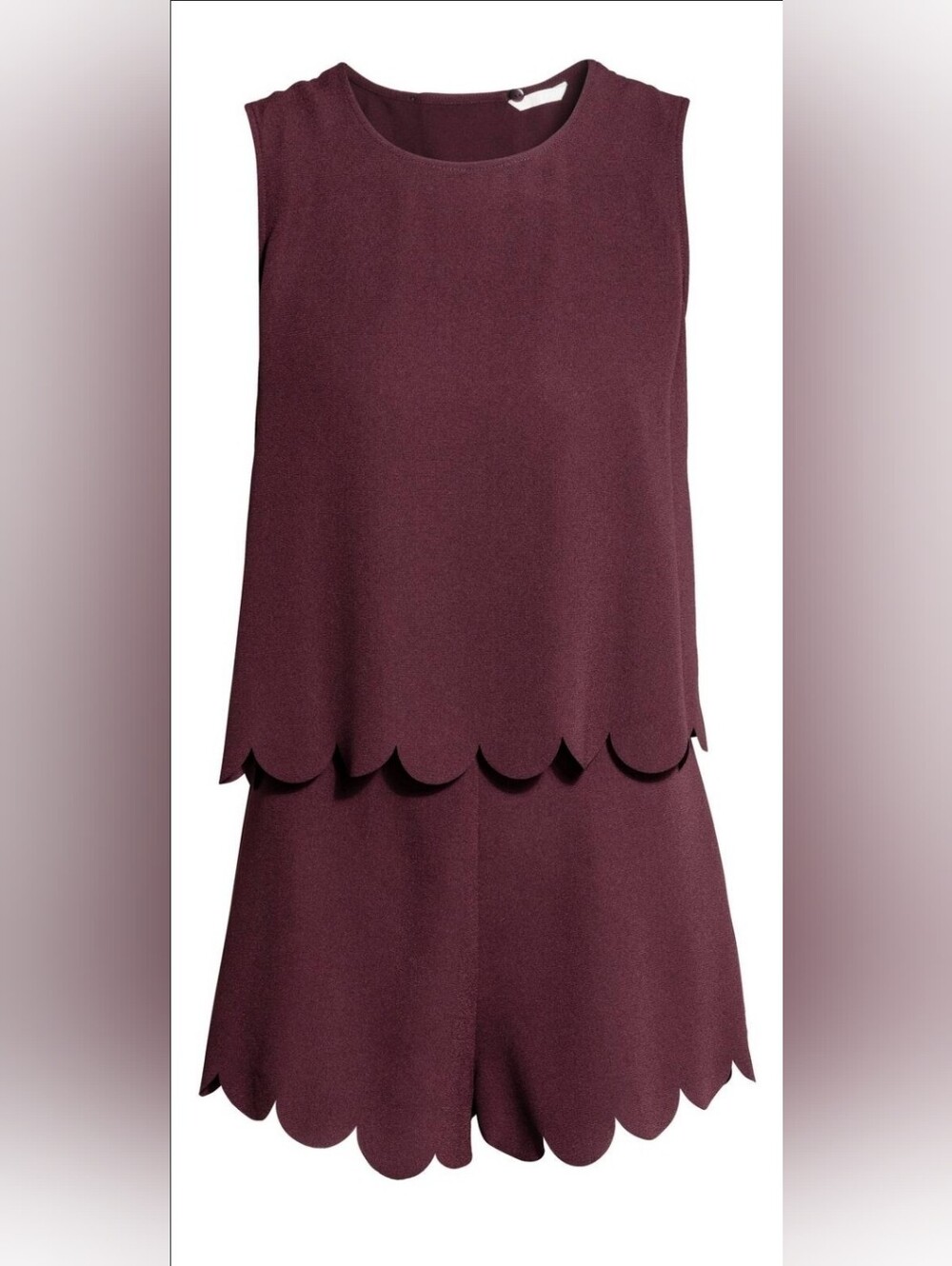 H&M Scalloped Romper